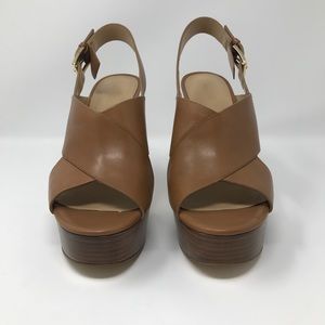 Michael Kors platform sandals size 9